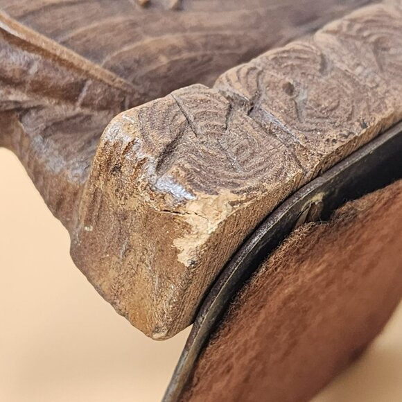 Vintage Ornawood Single Bookend Sailing Ship Nautical - Picture 7 of 12